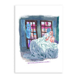 Ghost watches ex-wife...