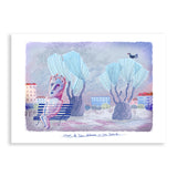 Ghost of the oldman on the bench