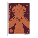 Postcard - Make Love Not War by Ileana Rovetta