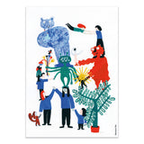 Postcard - Make Love Not War by Mariana Rio