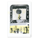 Jukebox POSTCARD by Eva Evita