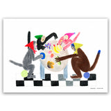 Monitos hambrientos - PRINT