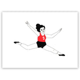 Um Dois Três Já - Salt Num 9 Print