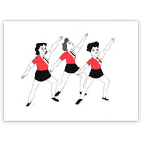 Un Dois Três Já - Gymnastics Print