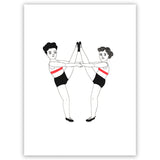 Un Dois Três Já - A Print