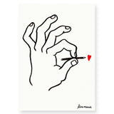 Love Letters Postcard by Elisa Munsó