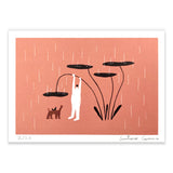 Eu avisei que ia estar de chuva.