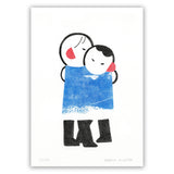 Hug - Riso Print