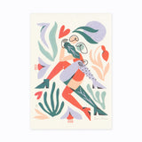Love Letters Postcard by Catarina Oscarina