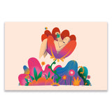 Postcard - Make Love Not War by Ana Farinha