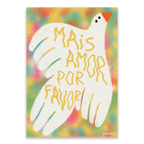 Postcard - Make Love Not War by Amalteia