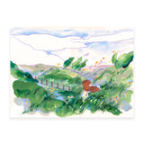 A Sudden Gust Of Wind - Giclée