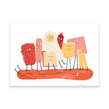 Spoonful of Happy by Catarina Gomes - Postcard