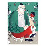 Postcard - Make Love Not War by Gambuzino
