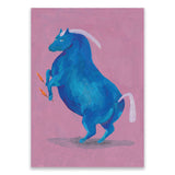 Horse with matches