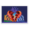 Postcard - Make Love Not War by Maria Miguel Cardeiro