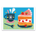 Spoonful of Happy by Margarida Sampaio - POSTCARD