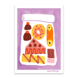 Spoonful of Happy by Naida Mazzenga -  POSTCARD I