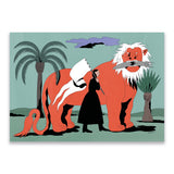 Postcard - Make Love Not War by Susa Monteiro