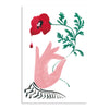 Postcard - Make Love Not War by Elena Mompó II