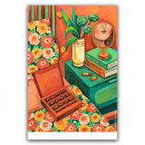 Jukebox POSTCARD by Helena Perez Garcia