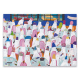 Bad atmosphere at the tiny-glasses-evening, but ghosts don´t need glasses