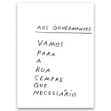 Aos Governantes