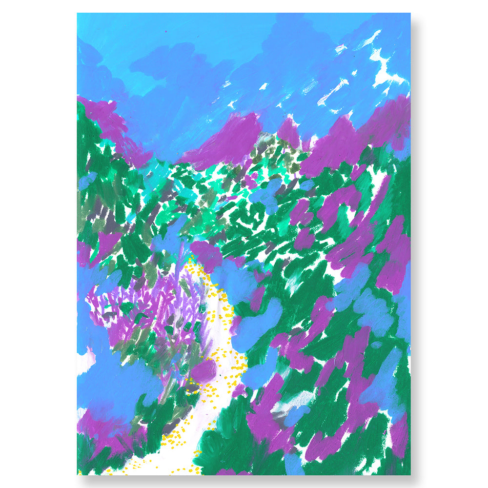 Blue Landscape - Print