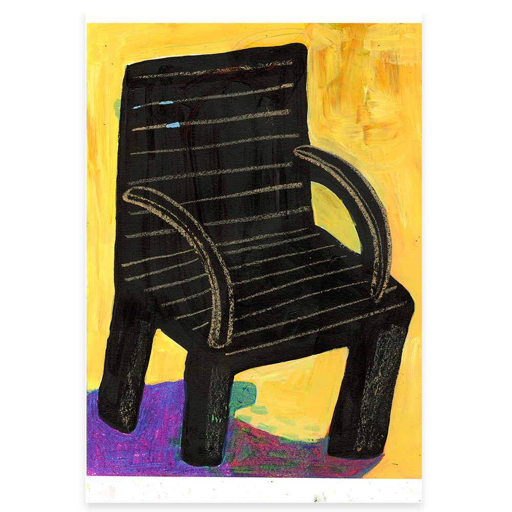 The yellow chair