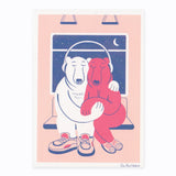 Love Letters Postcard by Maria Miguel Cardeiro