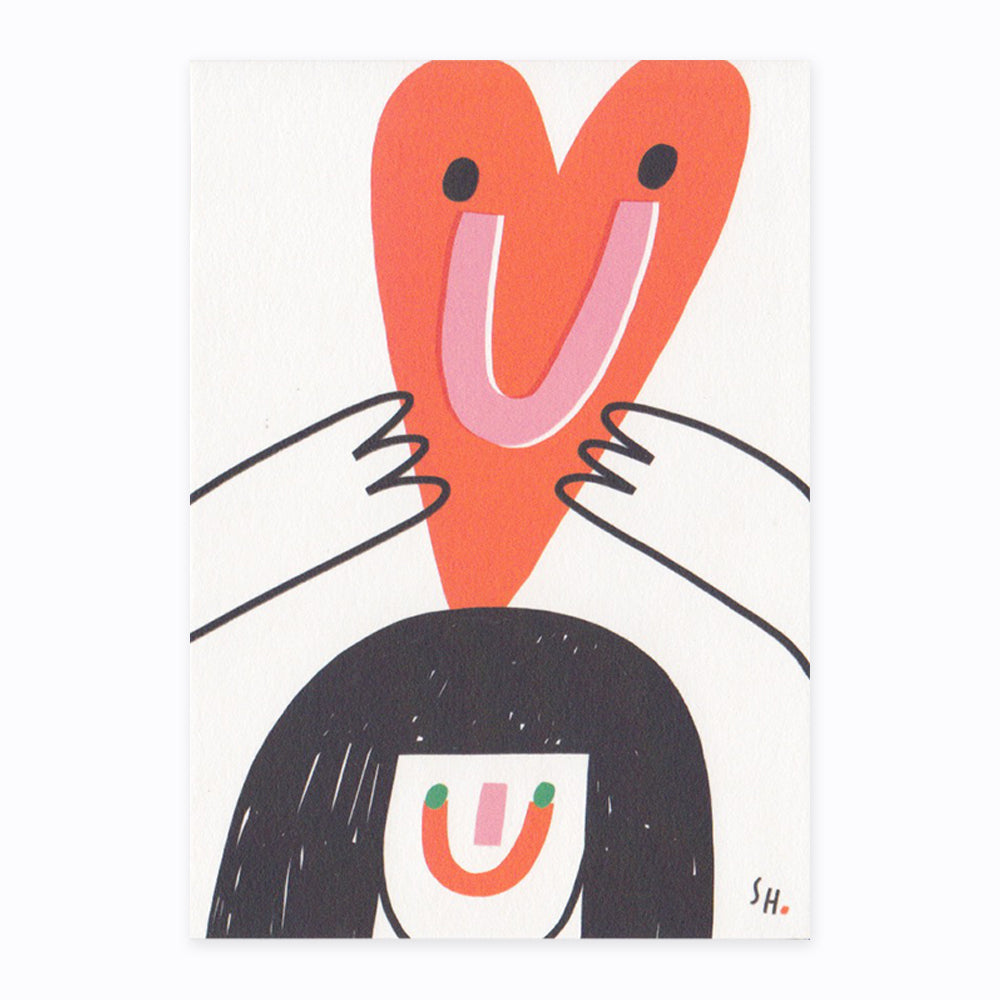 Love Letters Postcard by Susie Hammer #2