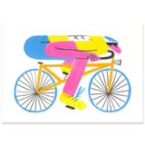 Ciclista Art Print